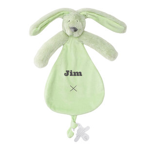Pistache Recycled Rabbit Richie tuttle met naam 