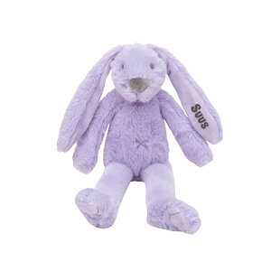 Lilac Recycled Rabbit Richie tiny met naam 