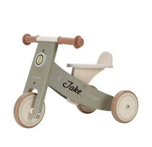 Driewieler Little Dutch: Olijf  (NIEUW)