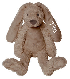 MEGA Rabbit Richie Clay knuffel met naam (58 cm)
