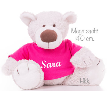 Bear Baggio met naam No.3 (40 cm)