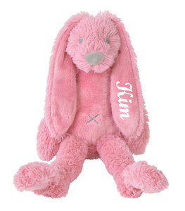 Tiny Rabbit Richie Deep Pink knuffel met naam