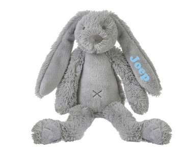 Tiny Rabbit Richie Grey knuffel met naam