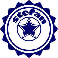 Stoer Stefan (Geboortesticker met naam)