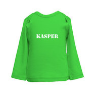 Shirtje met naam Lime