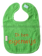 Slab "ik ben eigenwijs"