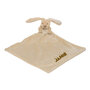 Beige Rabbit Richie met doek met naam 
