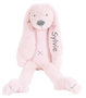 Rabbit Richie tiny roze knuffel met naam