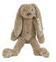 Rabbit Richie bruin Tiny Clay knuffel met naam