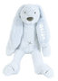 MEGA Rabbit Richie Blue knuffel met naam (58 cm)