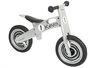 Loopfiets zilver met naam_