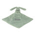 Stone Green Rabbit Richie met doek met naam _