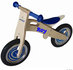 Loopfiets Blauw met naam _