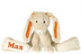 Rabbit Twine konijn met naam (Groot)  No. 3_