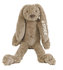 Rabbit Richie bruin Tiny Clay knuffel met naam_