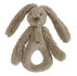 Rabbit Richie bruin Rattle Clay rammelaar met naam_