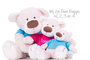 Bear Baggio met naam No.3 (40 cm)_