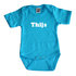 Romper Turquoise (korte mouw)_