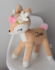 Plush Deer met bloemenkrans_